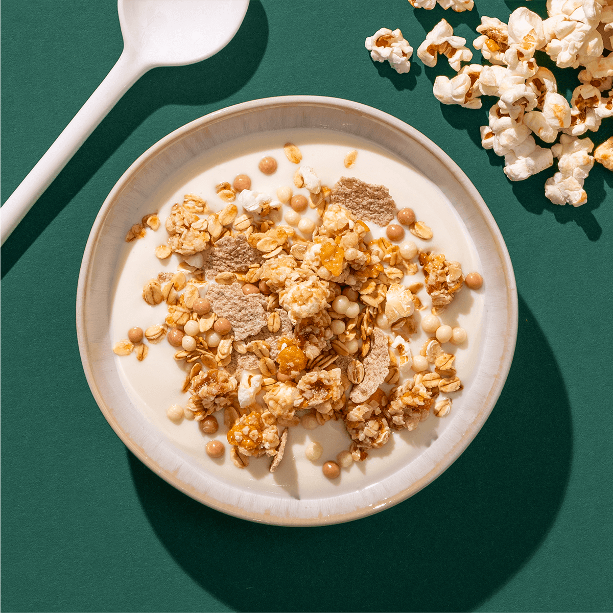 mymuesli Bio Salted Caramel Popcorn Crunch Müslischale