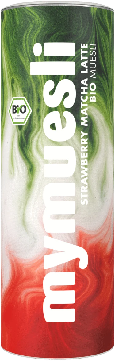 Strawberry Matcha Latte Müsli