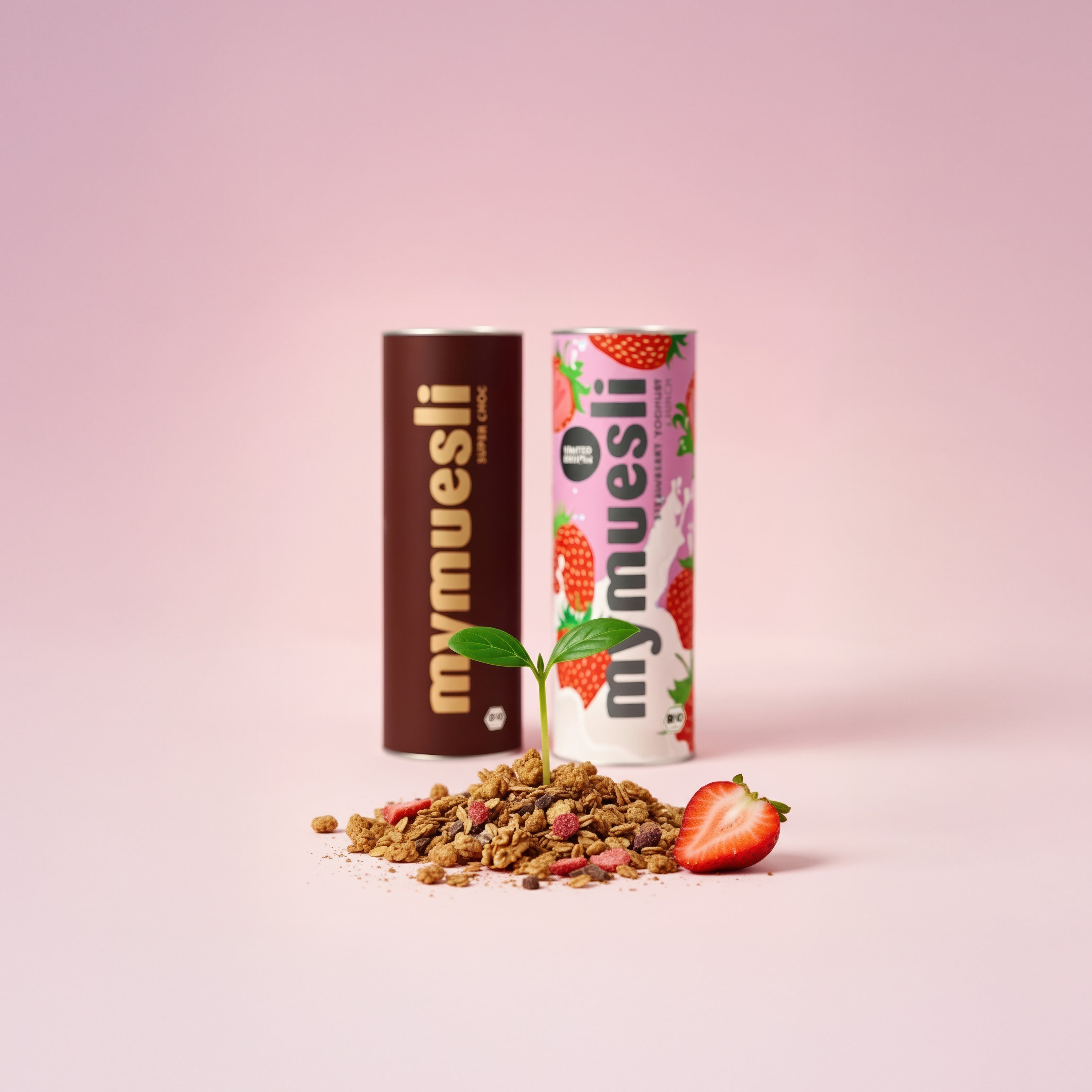 mymuesli Dosen athmosphärisch inszeniert 