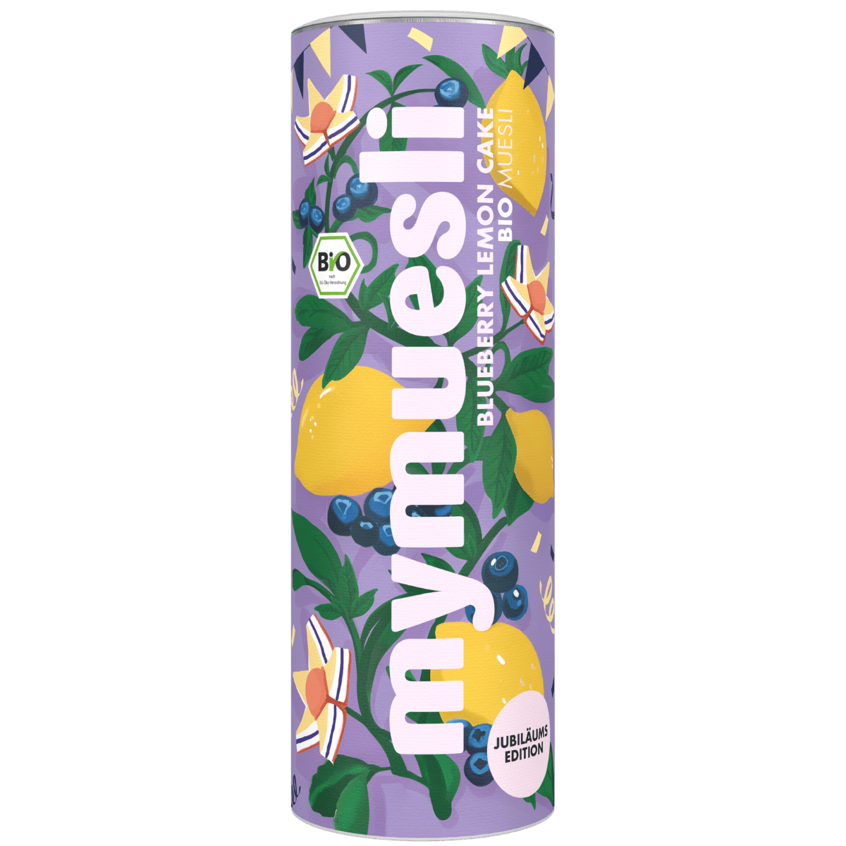 mymuesli MüsliDose in der Sorte Blueberry_lemon-Cake