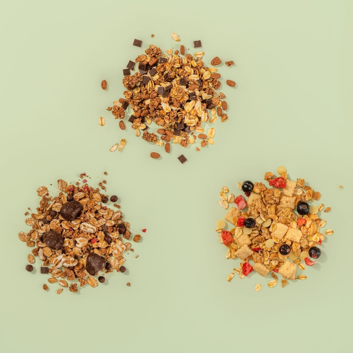 Coffret cadeau de 6 mini-mueslis de Pâques