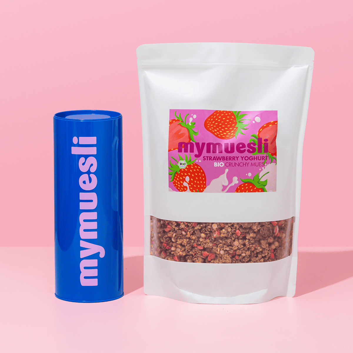 Voordeelpakket Strawberry Yoghurt Crunch & bewaardoos