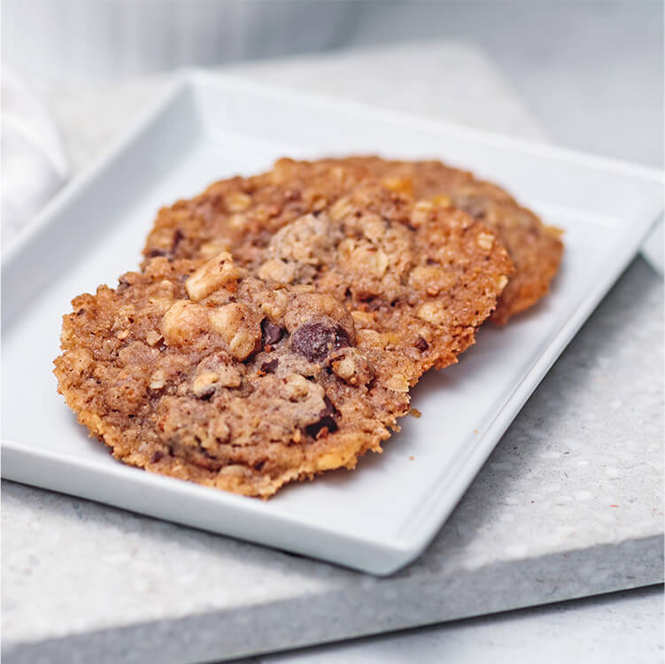 Cookies auf einem Teller 