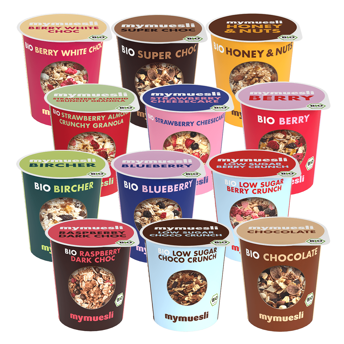 mymuesli2Go Probeerpakket 12-Pack