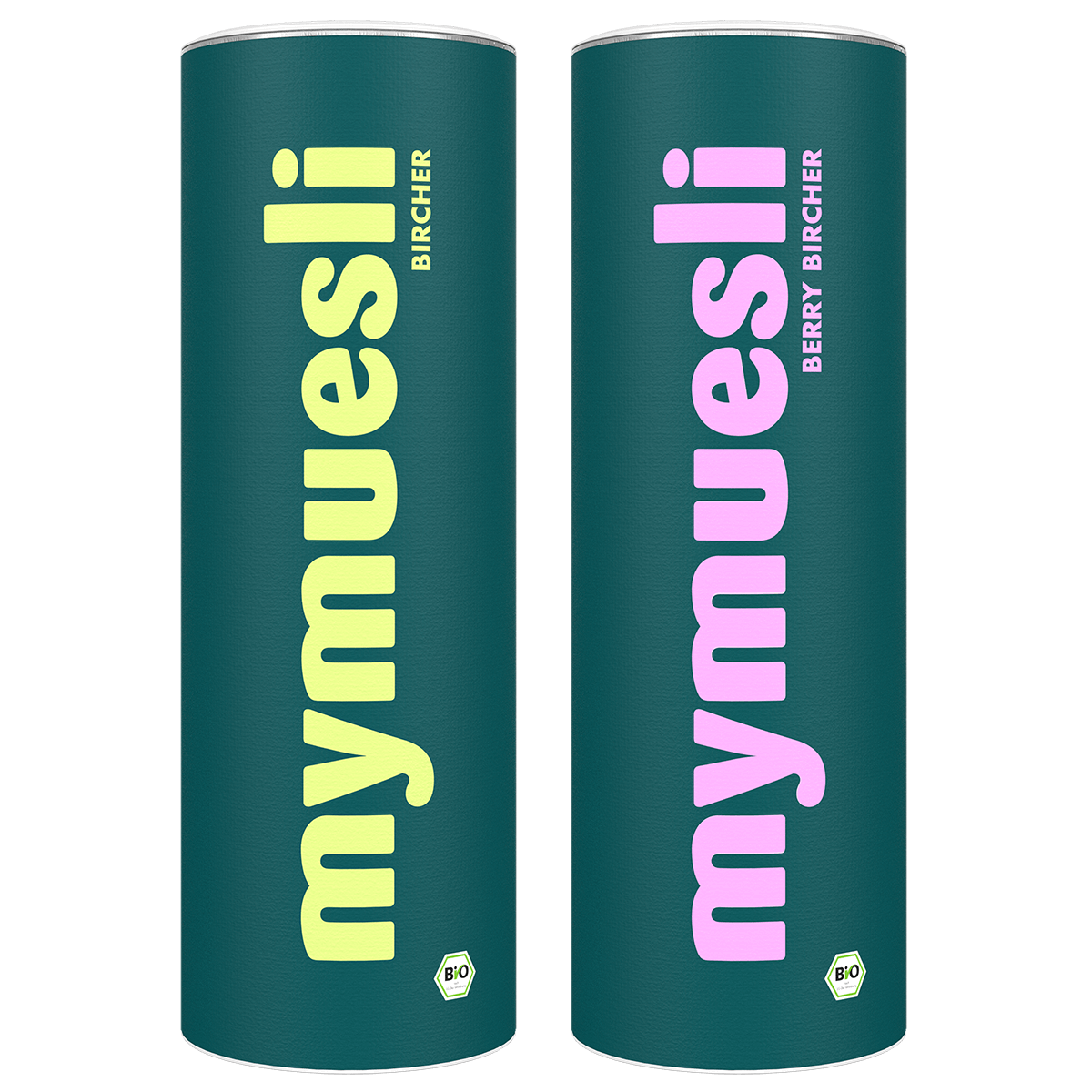 mymuesli Bio Bircher Probierpaket mit Bircher Müsli und Berry Bircher Müsli