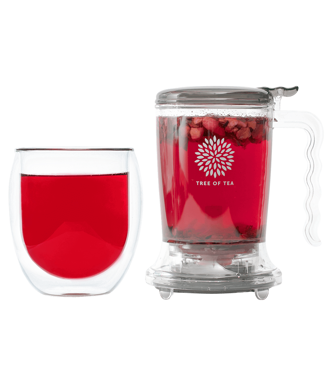 Tree of Tea Tea Maker mit Glas im Set