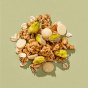 Voorraadpakket White Choc Pistachio Crunch & Bewaardoos