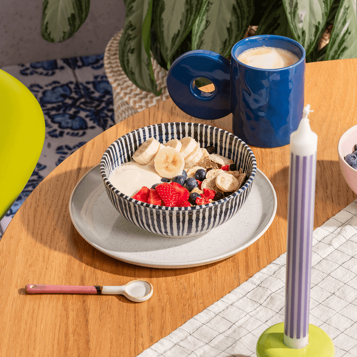 mymuesli Pots individuels Blueberry, lot de 8