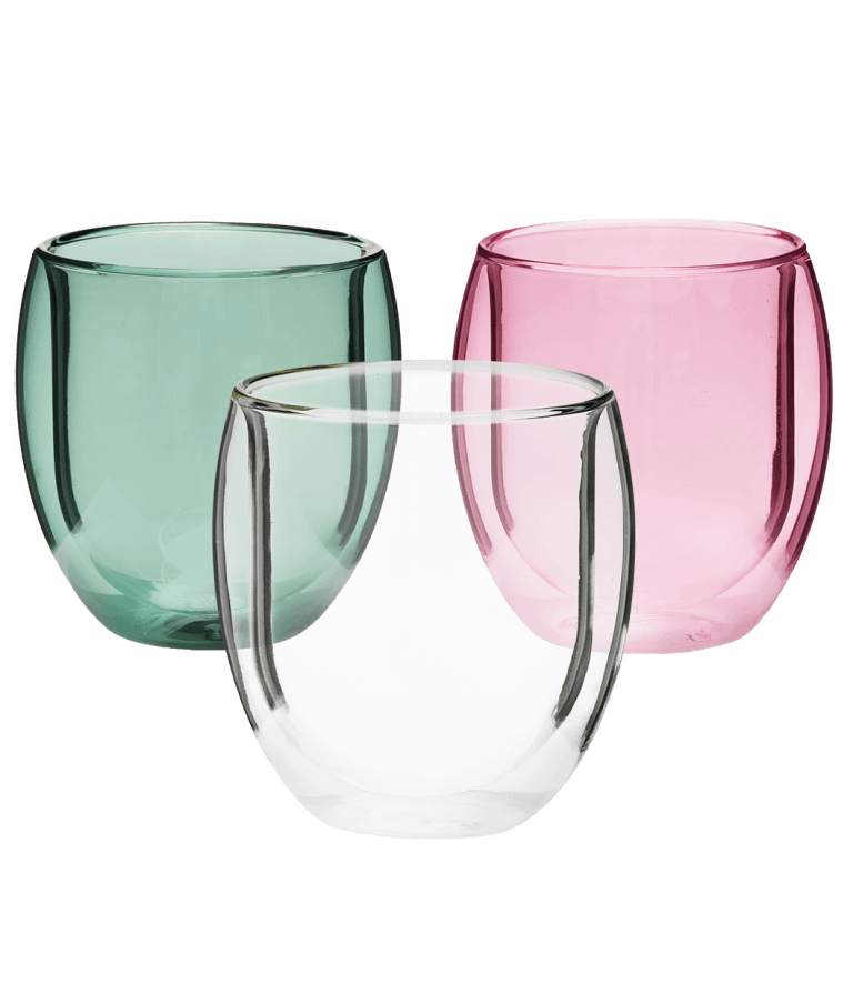 Tree of Tea 3er Set Bunte Gläser