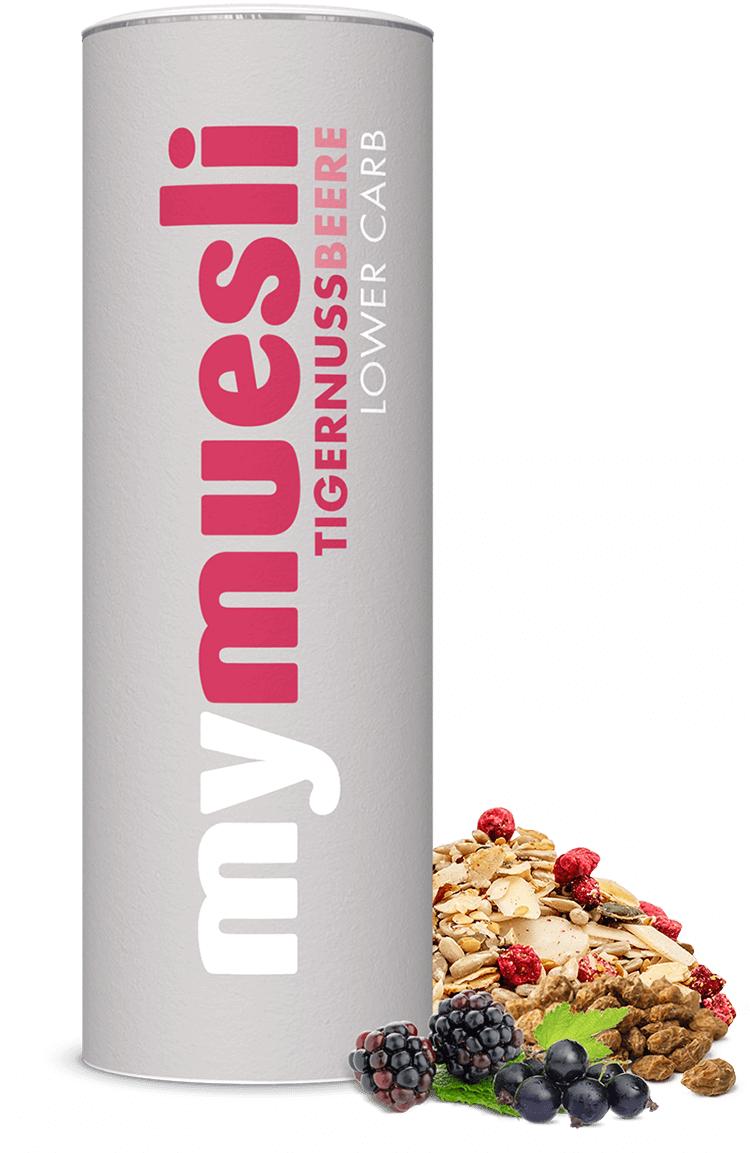 Müsli mit wenig Kohlehydraten und ohne Zucker