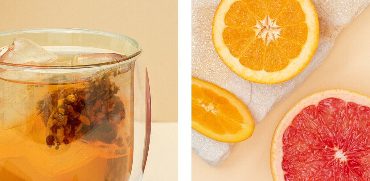 tree of tea ice tea agrumes
