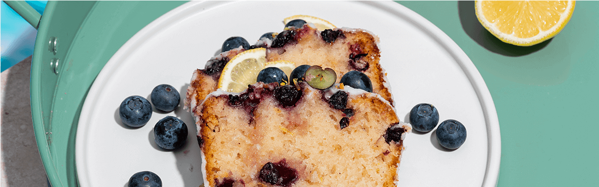 mymuesli Lemon Blueberry Cake