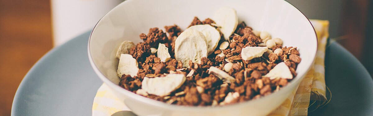 Fruchtig Schokoladiges Bio-Müsli.