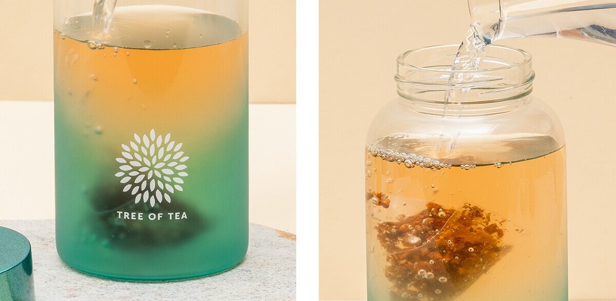 tree of tea coffret starter pack ice tea turquoise