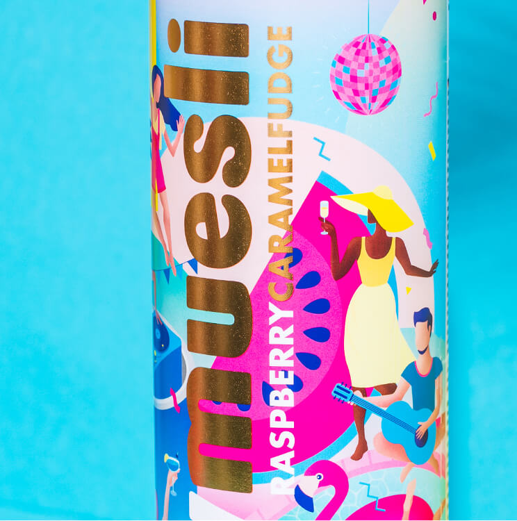 article4b-summerpaket.jpg Raspberry Caramel Fudge Jubilaeums Muesli