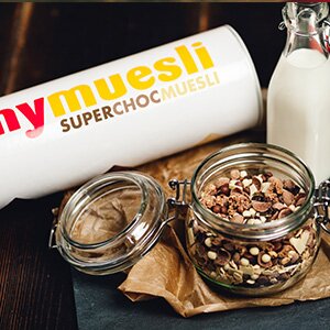 Schokomüsli zum Backen der Schokobrioches